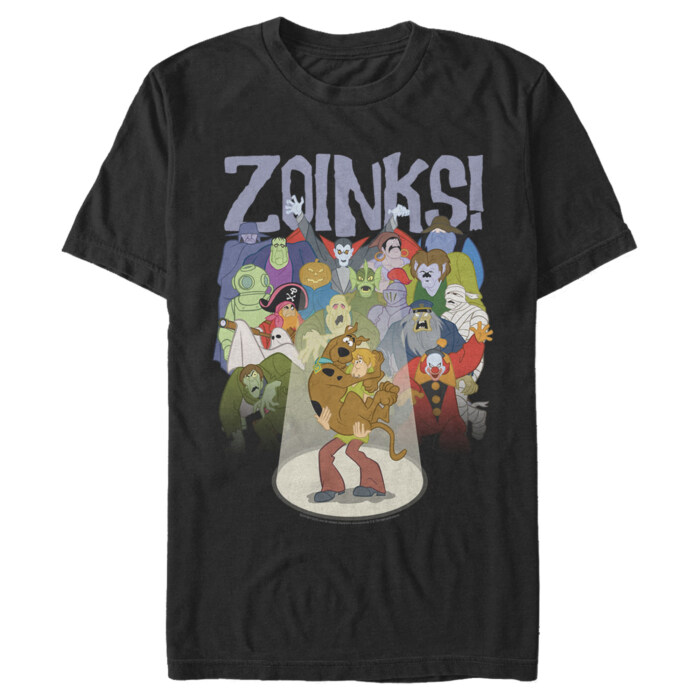 Men's Scooby Doo Zoinks Monster Audience Adult T-Shirt