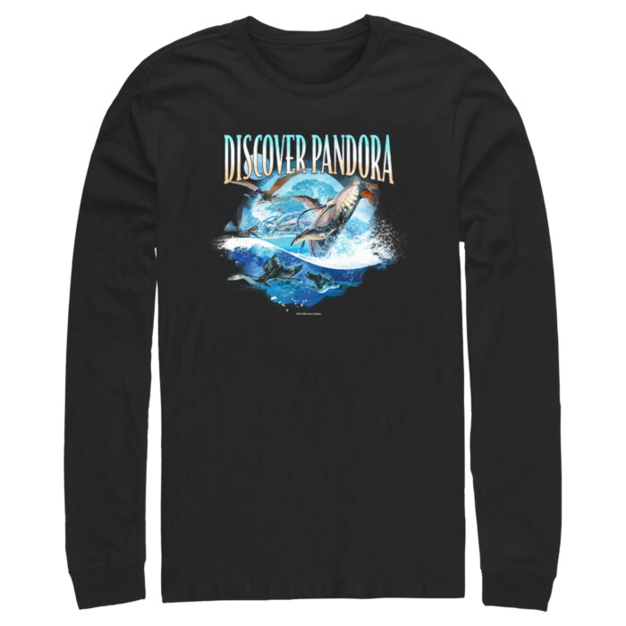Men's Avatar: The Way of Water Discover Pandora Ocean Adult Long Sleeve Shirt