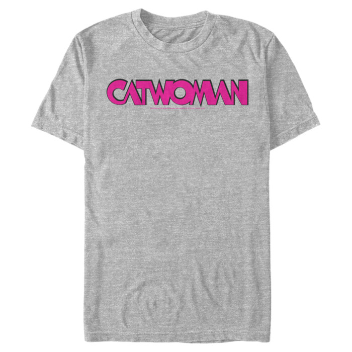 Men's Batman Catwoman Logo Adult T-Shirt