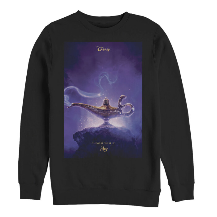 Men's Aladdin Choose Wisely Movie Poster Adult Sweatshirt