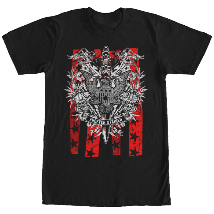 Men's Aztlan Forever Stained Adult T-Shirt