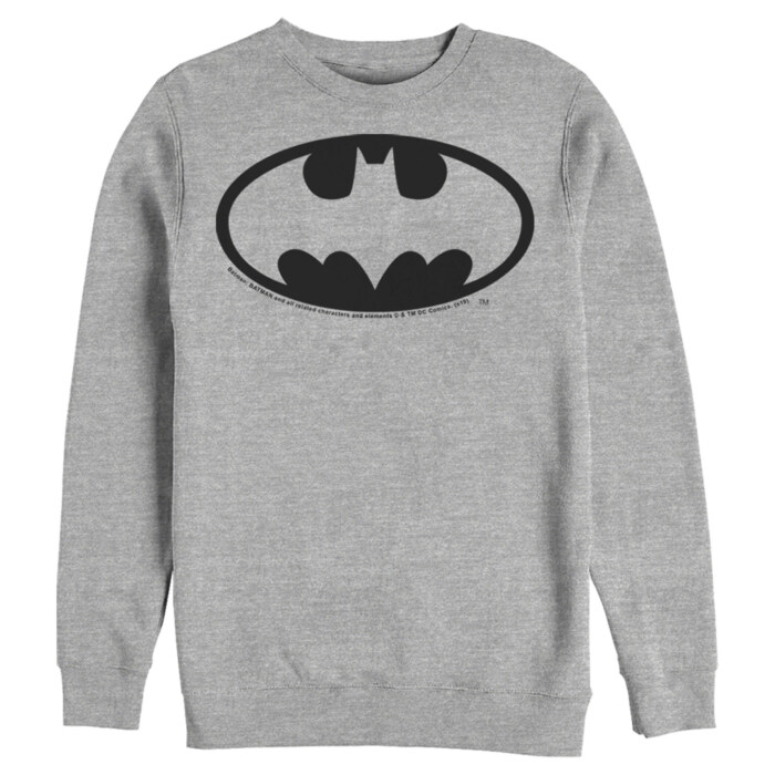 Men's Batman Dark Night Logo Adult Sweatshirt