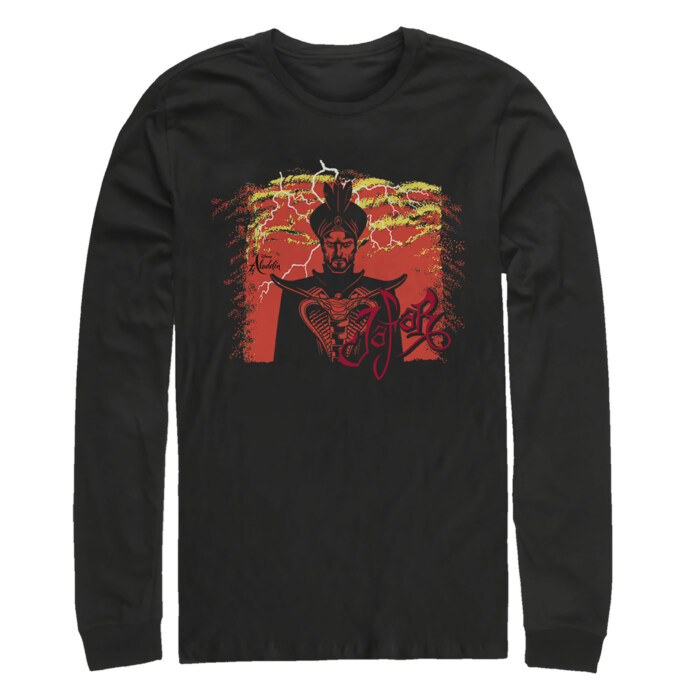 Men's Aladdin Stormy Jafar Adult Long Sleeve Shirt