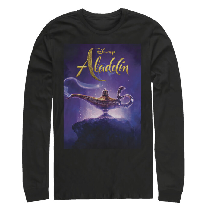 Men's Aladdin Movie Poster Magic Adult Long Sleeve Shirt