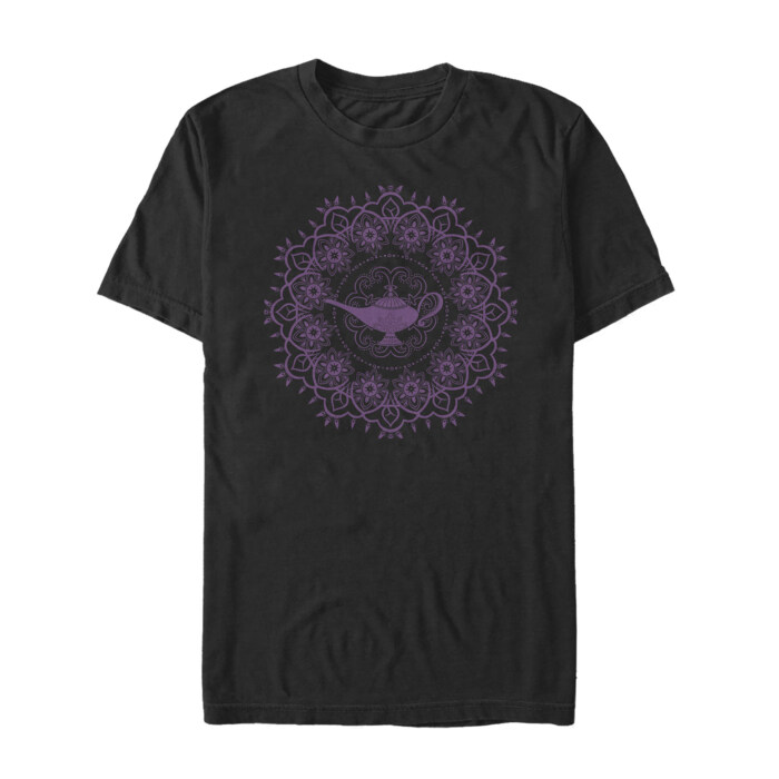 Men's Aladdin Magical Lamp Mandala Adult T-Shirt
