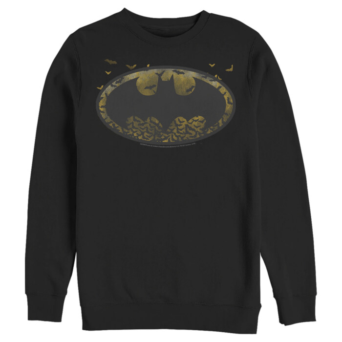 Men's Batman Bat Colony Logo Adult Sweatshirt