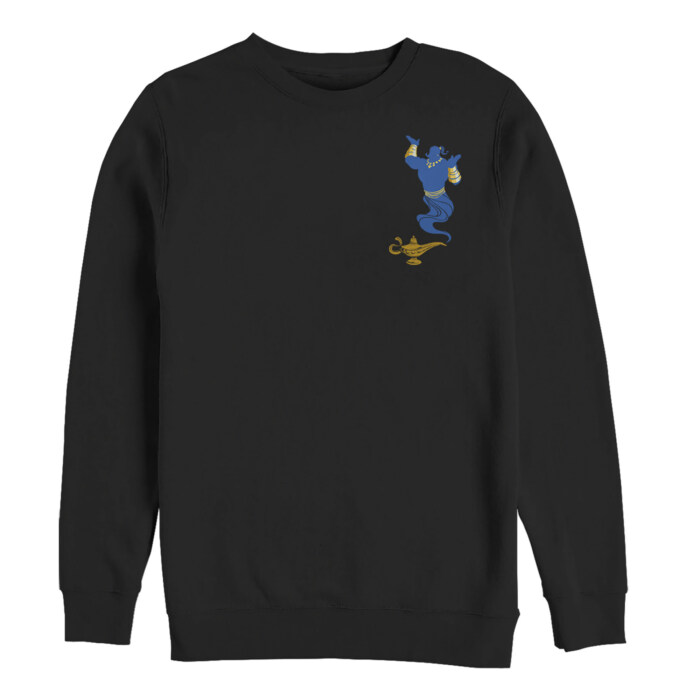Men's Aladdin Genie Badge Adult Sweatshirt
