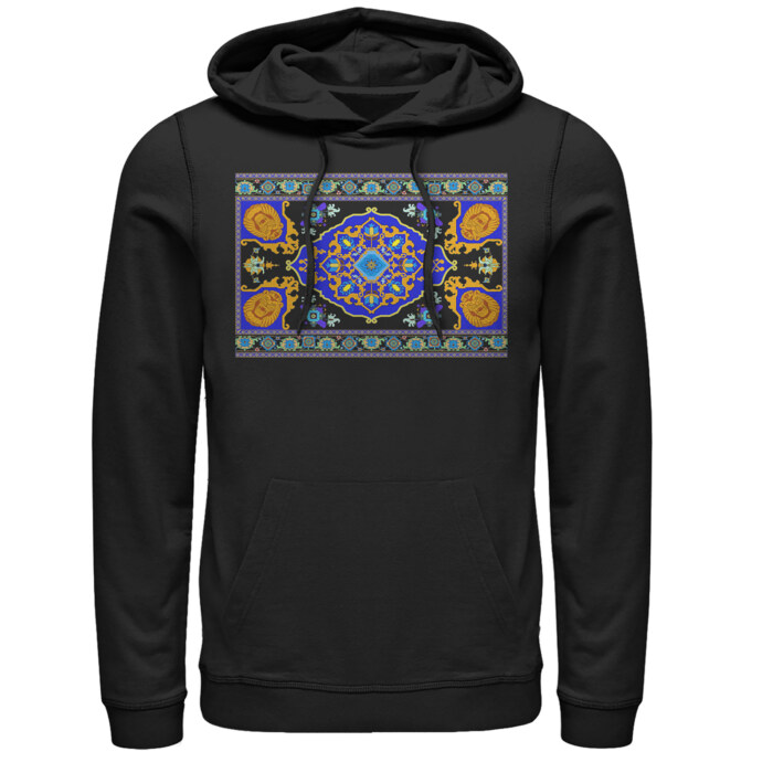 Men's Aladdin Magic Carpet View Adult Pull Over Hoodie