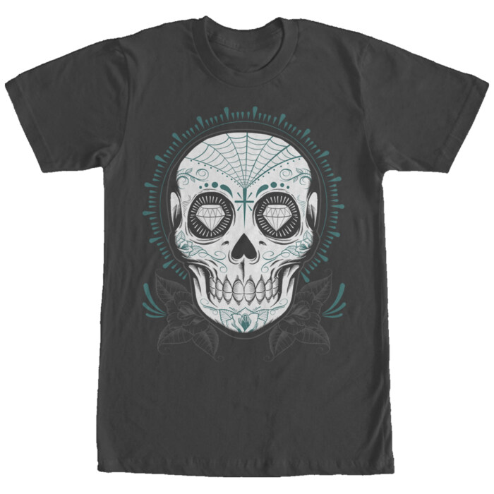 Men's Aztlan Sugar Skull Adult T-Shirt