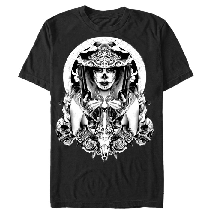 Men's Aztlan Two Pistols Adult T-Shirt