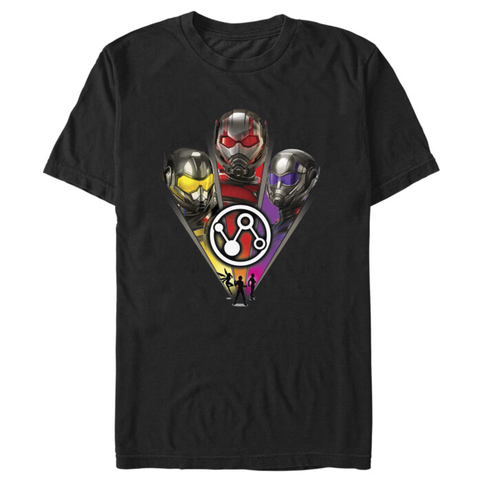Men's Ant-Man and the Wasp: Quantumania Team Helmets Adult T-Shirt