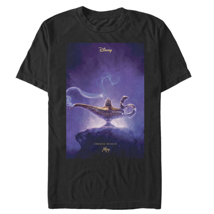 Men's Aladdin Choose Wisely Movie Poster Adult T-Shirt