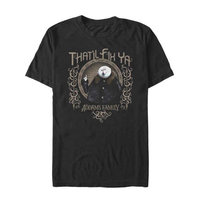 Men's Addams Family Uncle Fester That'll Fix Ya Adult T-Shirt