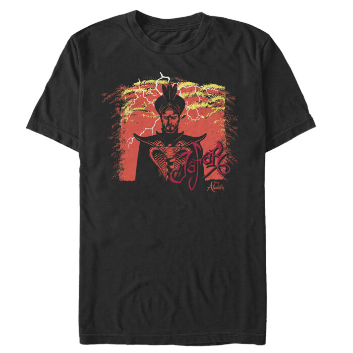 Men's Aladdin Artistic Stormy Jafar Adult T-Shirt