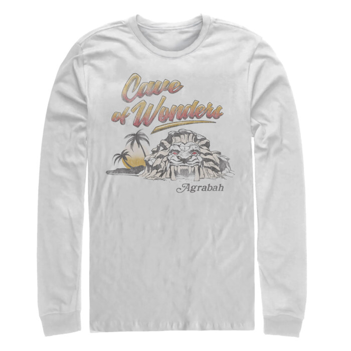 Men's Aladdin Cave of Wonder Postcard Adult Long Sleeve Shirt