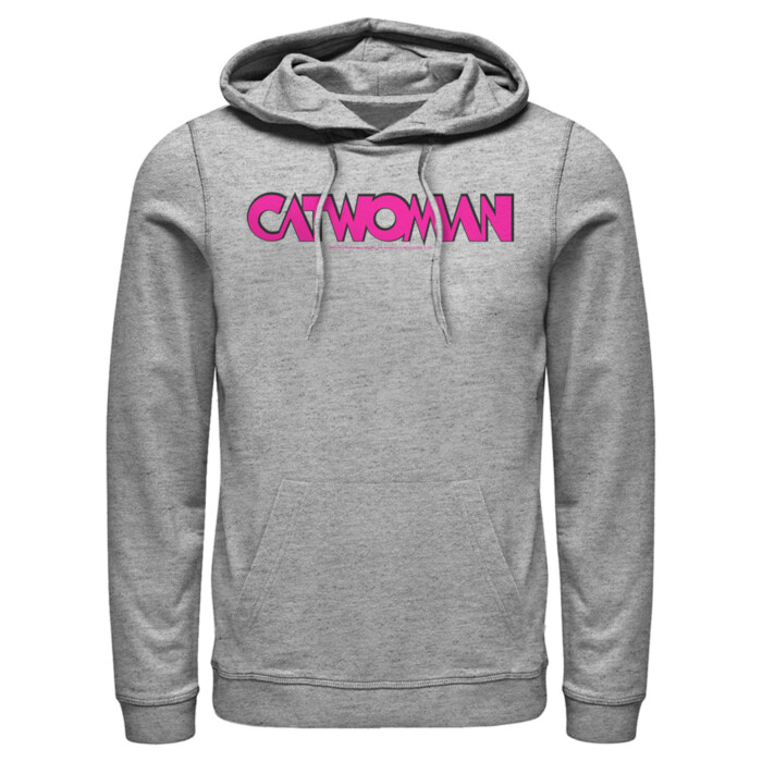 Men's Batman Catwoman Logo Adult Pull Over Hoodie
