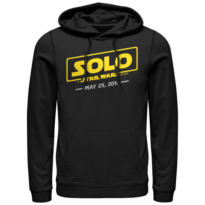 Men's Solo: A Star Wars Story Logo Scrawl Adult Pull Over Hoodie