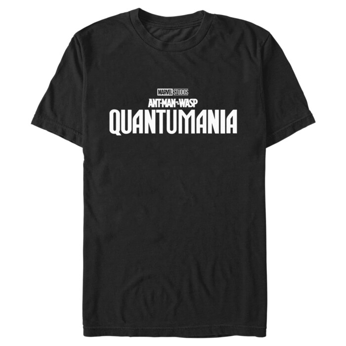 Men's Ant-Man and the Wasp: Quantumania Movie Logo White Adult T-Shirt