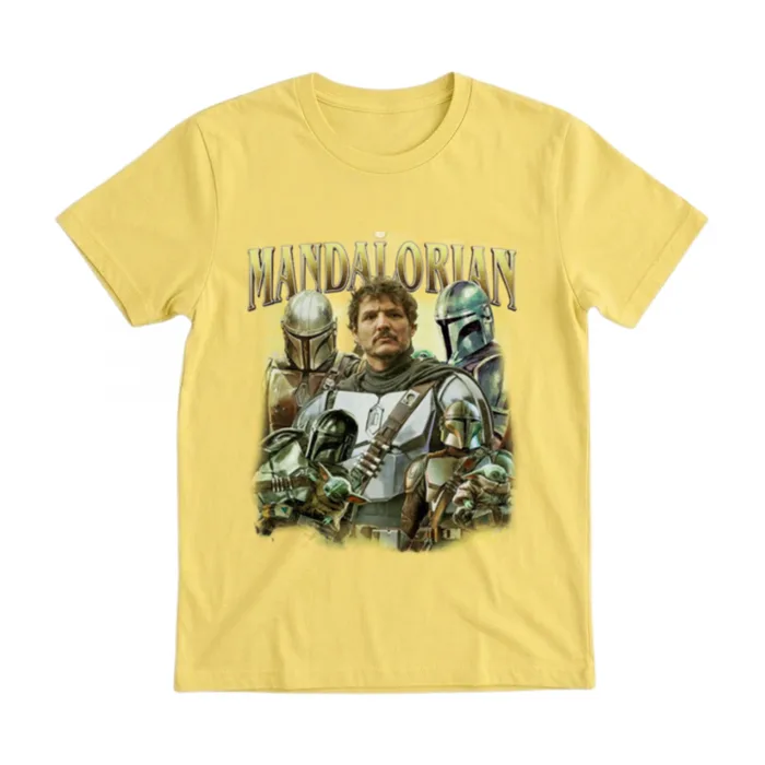 The Mandalorian And Grogu Unmasked Hero Tee