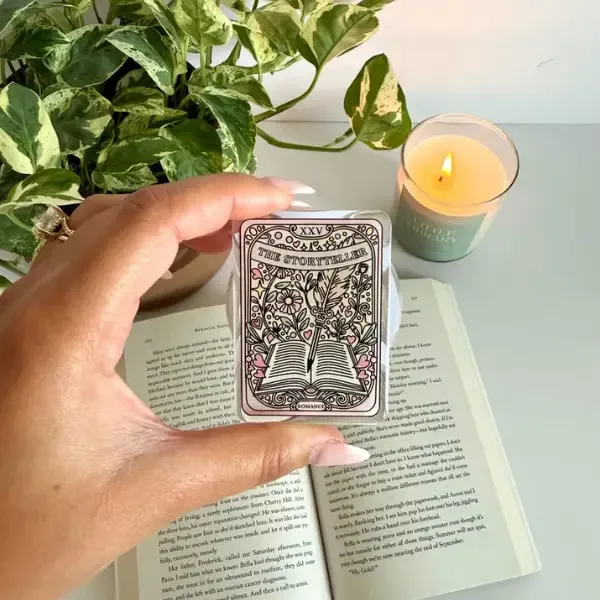 Romance Storyteller Tarot Card Kindle Bookish Gifts Phone Grip