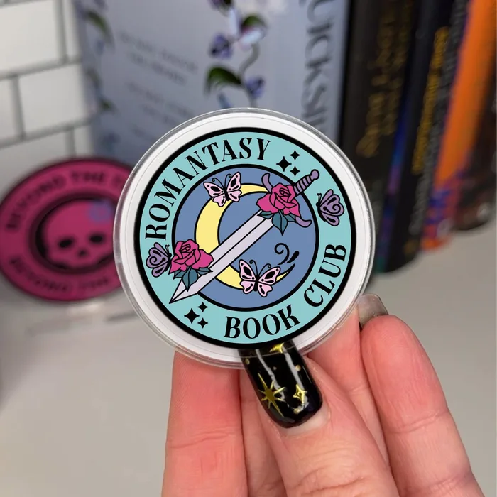 Romantasy Book Club Book Lover Gift Bookish Reading Gift Phone Grip