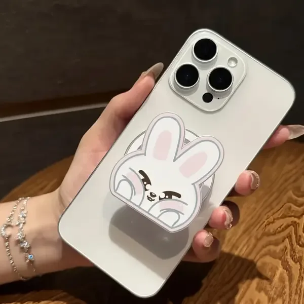 SKZ for Stray Fans KPOP Wolf Chan Bbokari Han MagSafe Phone Grip