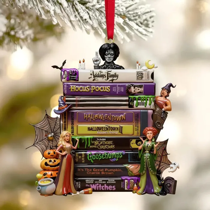 The Grinch Ladder Acrylic Christmas Ornament, Playful Christmas Tree Hanging Accent, Secret Santa Gift Idea