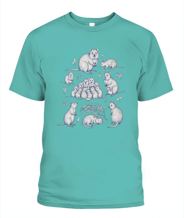 Unisex T-Shirt | Comfort Colors 1717 (US) 90s retro animals + nature 113