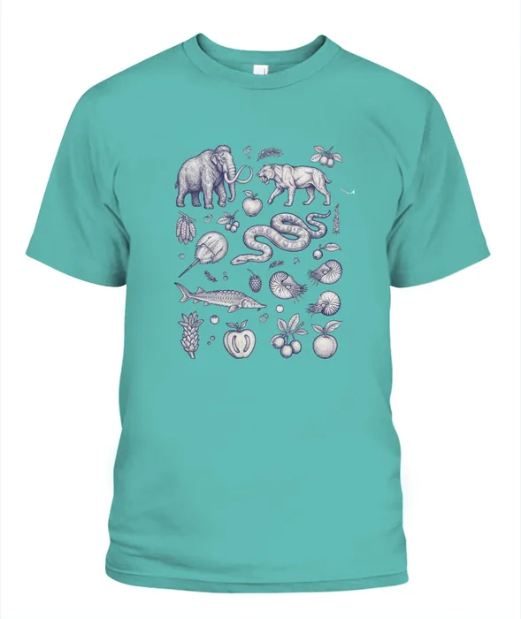 Unisex T-Shirt | Comfort Colors 1717 (US) 90s retro animals + nature 188