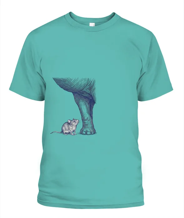 Unisex T-Shirt | Comfort Colors 1717 (US) 90s retro animals + nature 263