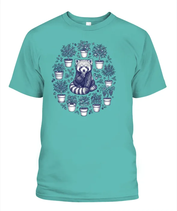 Unisex T-Shirt | Comfort Colors 1717 (US) 90s retro animals + nature 216