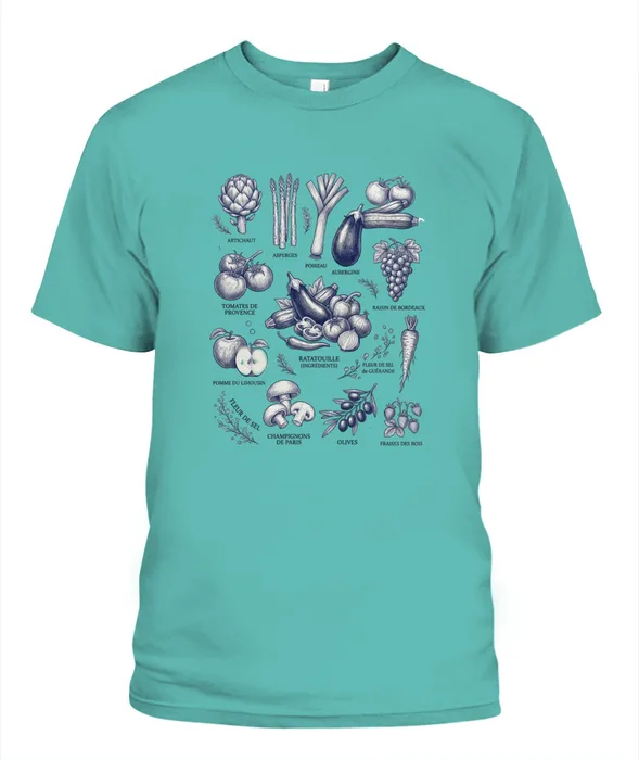 Unisex T-Shirt | Comfort Colors 1717 (US) 90s retro animals + nature 240