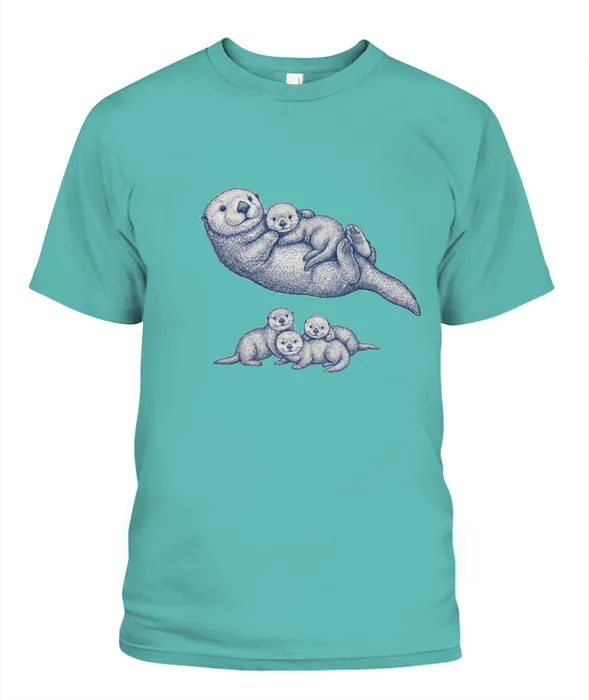 Unisex T-Shirt | Comfort Colors 1717 (US) 90s retro animals + nature 158