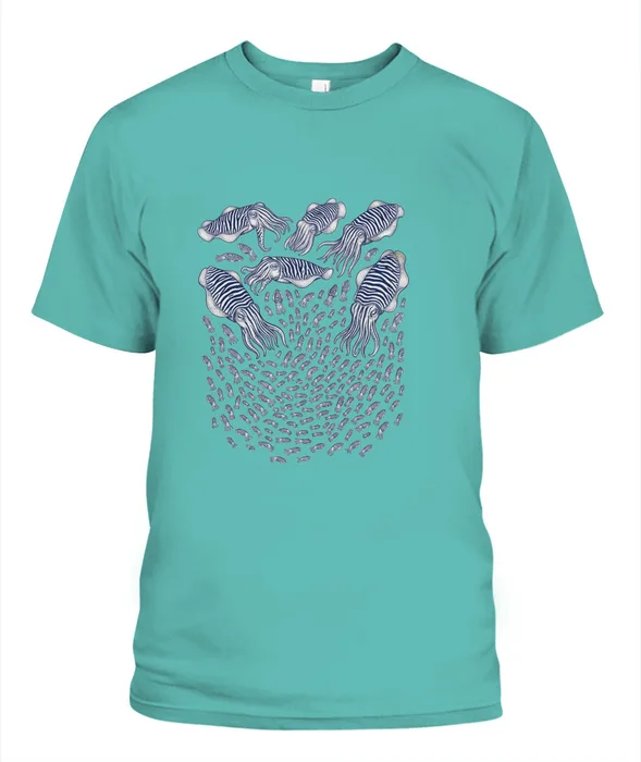 Unisex T-Shirt | Comfort Colors 1717 (US) 90s retro animals + nature 120