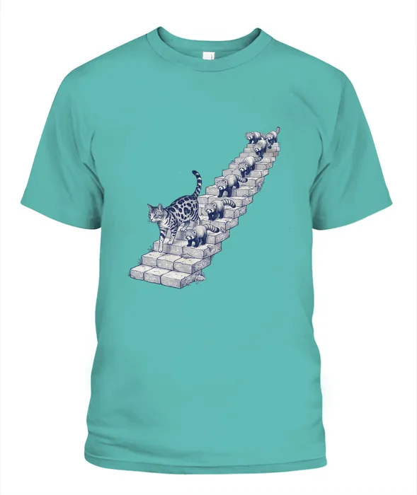 Unisex T-Shirt | Comfort Colors 1717 (US) 90s retro animals + nature 169