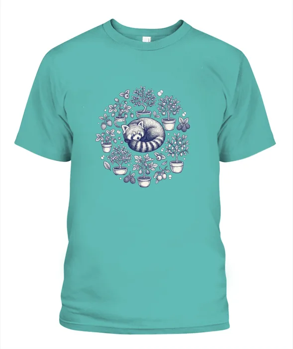 Unisex T-Shirt | Comfort Colors 1717 (US) 90s retro animals + nature 211