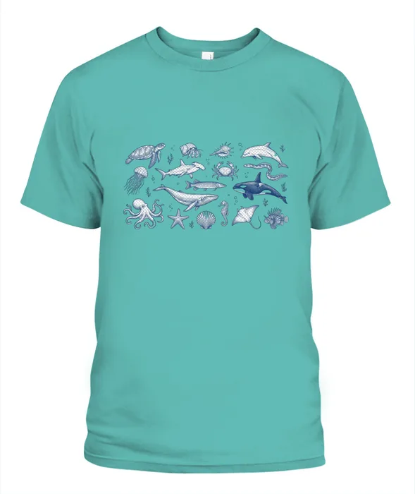 Unisex T-Shirt | Comfort Colors 1717 (US) 90s retro animals + nature 236