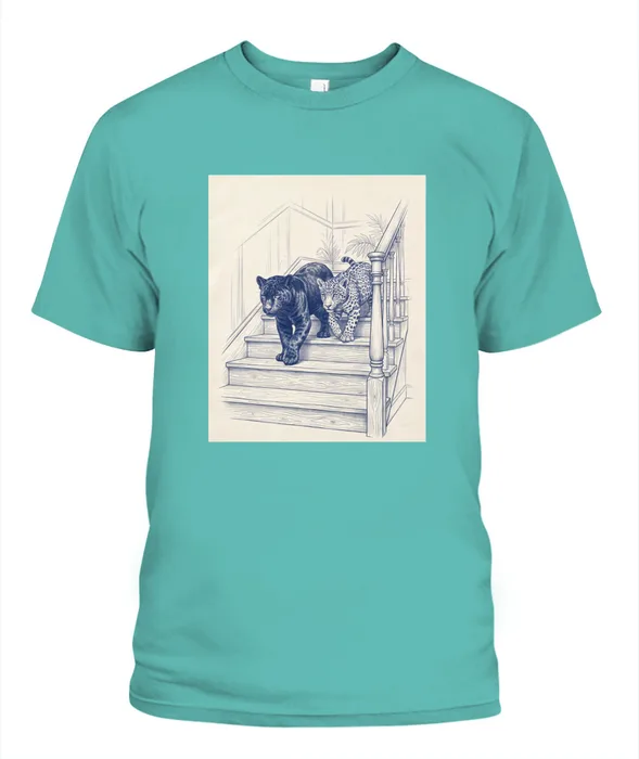 Unisex T-Shirt | Comfort Colors 1717 (US) 90s retro animals + nature 277