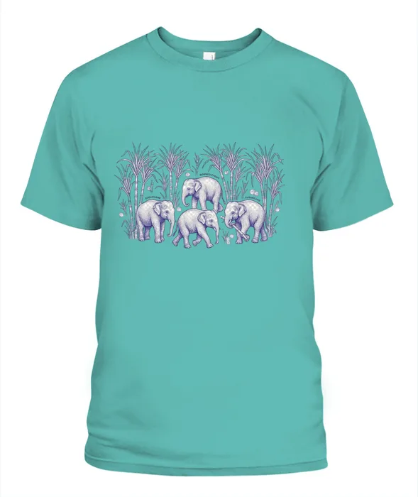 Unisex T-Shirt | Comfort Colors 1717 (US) 90s retro animals + nature 254