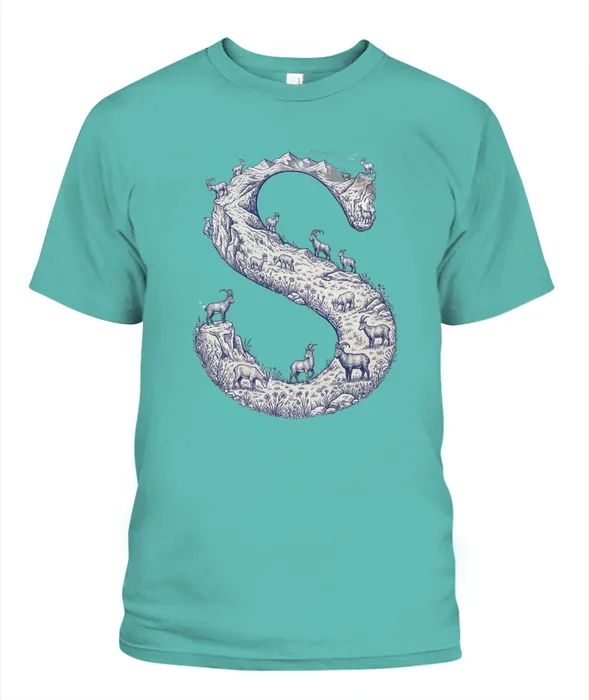 Unisex T-Shirt | Comfort Colors 1717 (US) 90s retro animals + nature 164