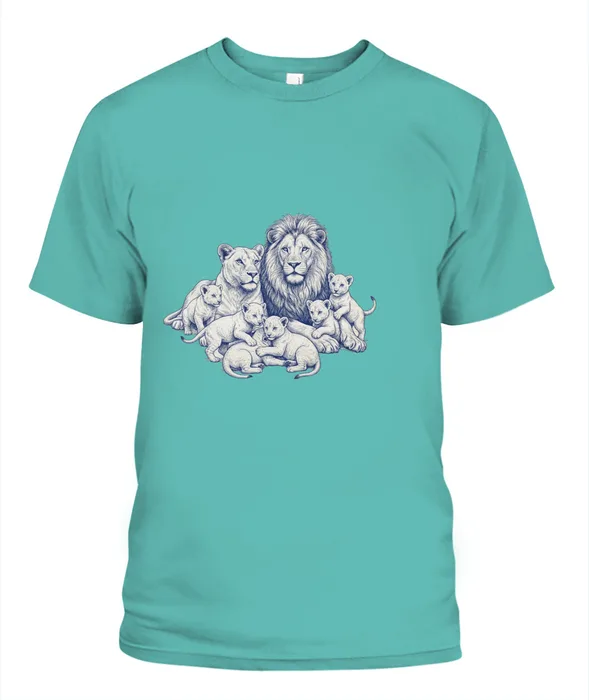 Unisex T-Shirt | Comfort Colors 1717 (US) 90s retro animals + nature 122