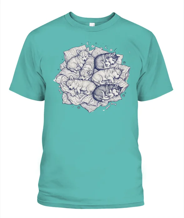 Unisex T-Shirt | Comfort Colors 1717 (US) 90s retro animals + nature 260