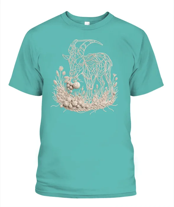 Unisex T-Shirt | Comfort Colors 1717 (US) 90s retro animals + nature 177