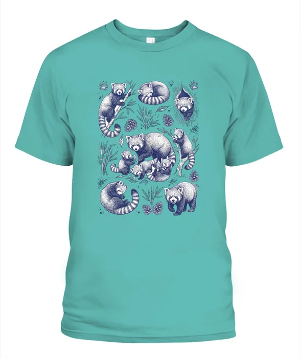 Unisex T-Shirt | Comfort Colors 1717 (US) 90s retro animals + nature 112