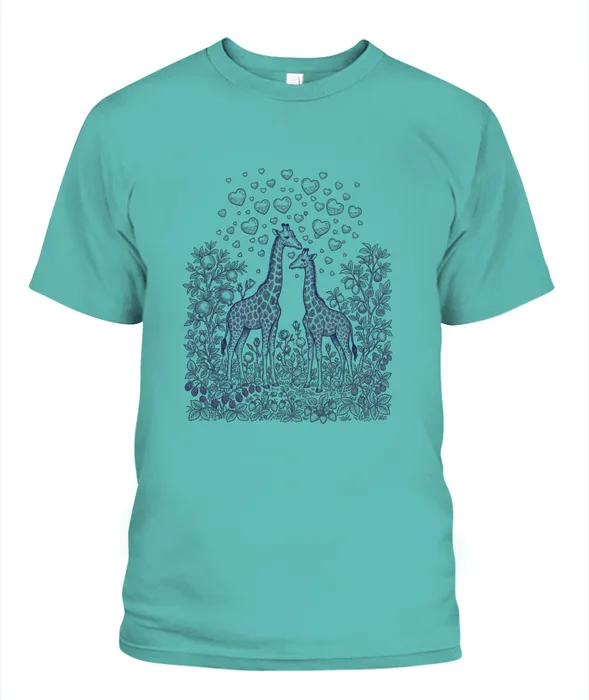 Unisex T-Shirt | Comfort Colors 1717 (US) 90s retro animals + nature 224