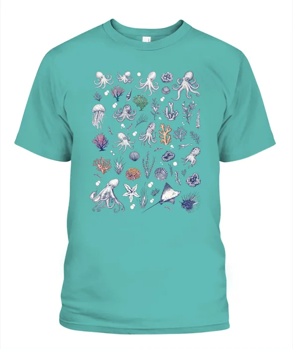 Unisex T-Shirt | Comfort Colors 1717 (US) 90s retro animals + nature 201