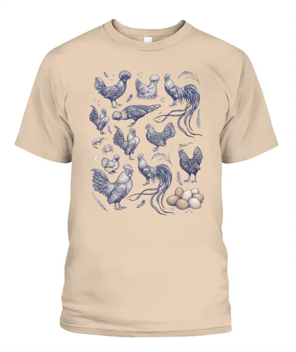 Unisex T-Shirt | Comfort Colors 1717 (US) 90s retro animals + nature 67