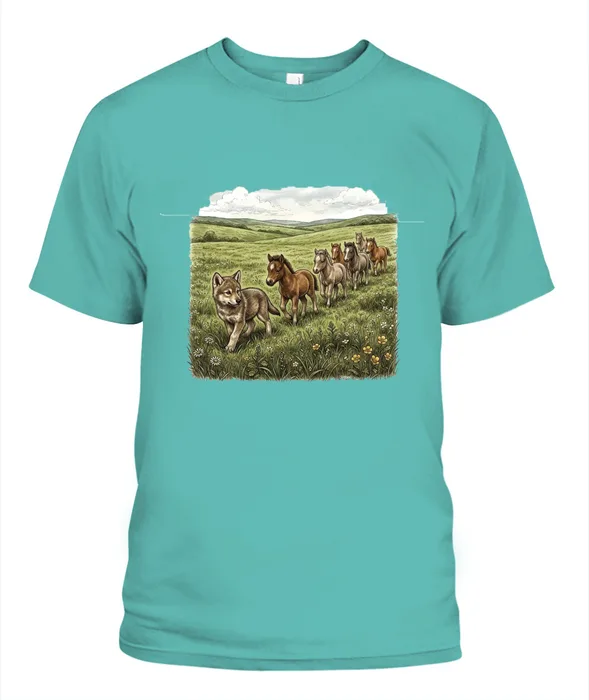 Unisex T-Shirt | Comfort Colors 1717 (US) 90s retro animals + nature 304