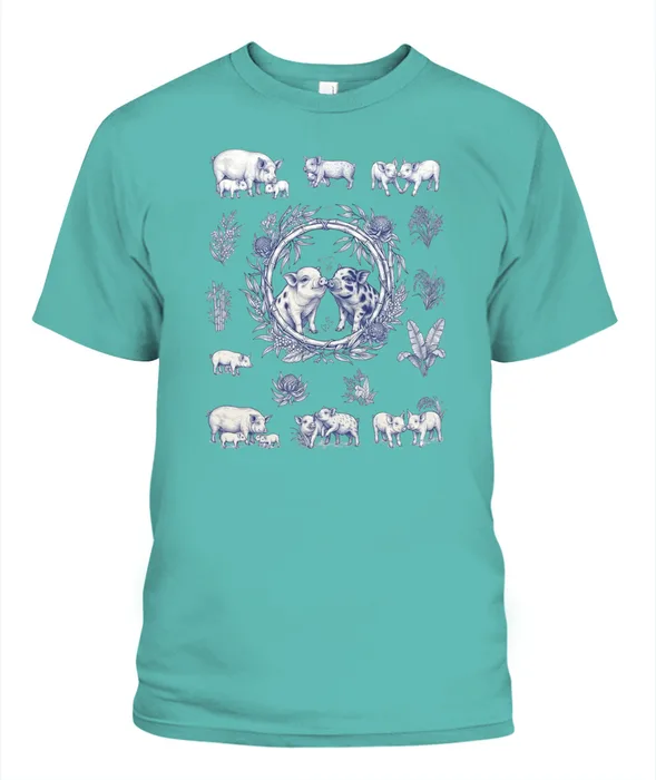Unisex T-Shirt | Comfort Colors 1717 (US) 90s retro animals + nature 267