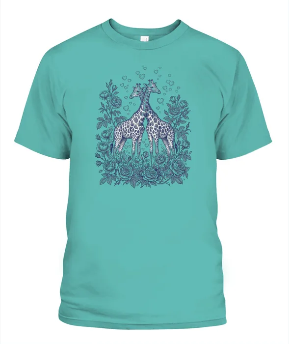 Unisex T-Shirt | Comfort Colors 1717 (US) 90s retro animals + nature 218